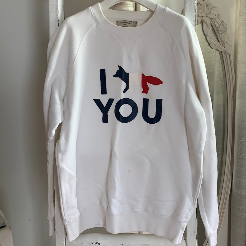 Maison Kitsun Crew Sweater